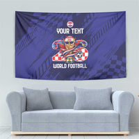 World Football Croatia 2026 Personalized Tapestry Mala Zemlja Veliki Snovi