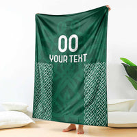 Custom Ireland Rugby Blanket Come On Shamrock