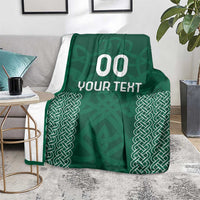 Custom Ireland Rugby Blanket Come On Shamrock