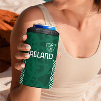 Custom Ireland Rugby 4 in 1 Can Cooler Tumbler Come On Shamrock