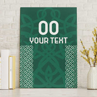 Custom Ireland Rugby Canvas Wall Art Come On Shamrock