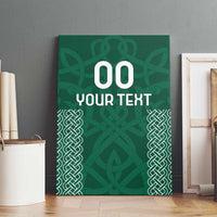 Custom Ireland Rugby Canvas Wall Art Come On Shamrock