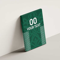 Custom Ireland Rugby Canvas Wall Art Come On Shamrock