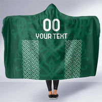 Custom Ireland Rugby Hooded Blanket Come On Shamrock