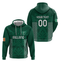 Custom Ireland Rugby Hoodie Come On Shamrock