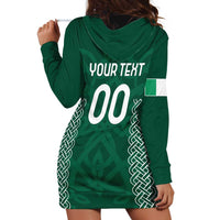 Custom Ireland Rugby Hoodie Dress Come On Shamrock