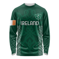 Custom Ireland Rugby Long Sleeve Shirt Come On Shamrock