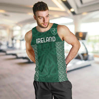 Custom Ireland Rugby Men Tank Top Come On Shamrock