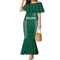 Custom Ireland Rugby Mermaid Dress Come On Shamrock