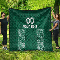 Custom Ireland Rugby Quilt Come On Shamrock