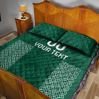 Custom Ireland Rugby Quilt Bed Set Come On Shamrock