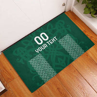Custom Ireland Rugby Rubber Doormat Come On Shamrock