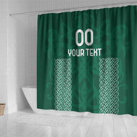 Custom Ireland Rugby Shower Curtain Come On Shamrock