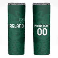 Custom Ireland Rugby Skinny Tumbler Come On Shamrock