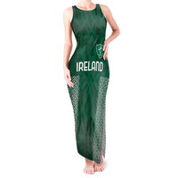 Custom Ireland Rugby Tank Maxi Dress Come On Shamrock
