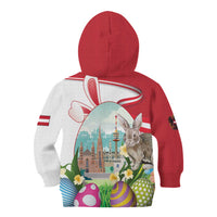 Happy Easter Austria Kid Hoodie Easter Eggs With St. Stephen's Cathedral