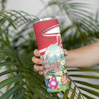 Happy Easter Austria Skinny Tumbler Easter Eggs With St. Stephen's Cathedral