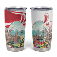 Happy Easter Austria Tumbler Cup Easter Eggs With St. Stephen's Cathedral