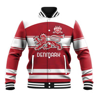 Custom Denmark Hockey Baseball Jacket Danish Lions