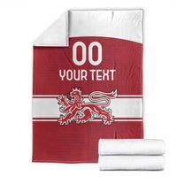 Custom Denmark Hockey Blanket Danish Lions