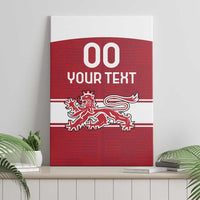 Custom Denmark Hockey Canvas Wall Art Danish Lions
