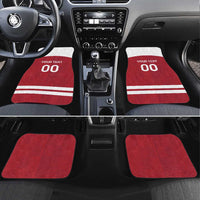 Custom Denmark Hockey Car Mats Danish Lions