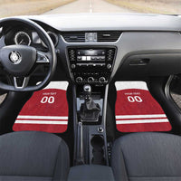 Custom Denmark Hockey Car Mats Danish Lions