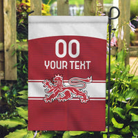 Custom Denmark Hockey Garden Flag Danish Lions