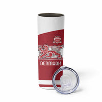 Custom Denmark Hockey Skinny Tumbler Danish Lions