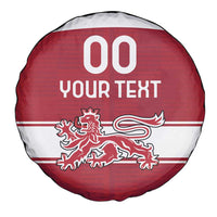 Custom Denmark Hockey Spare Tire Cover Danish Lions