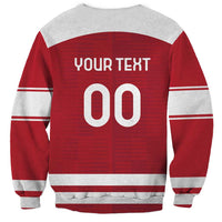 Custom Denmark Hockey Sweatshirt Danish Lions