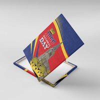 Liechtenstein National Day 1866 Canvas Wall Art Gold Crown Vaduz Cathedral