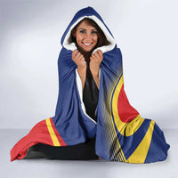 Liechtenstein National Day 1866 Hooded Blanket Gold Crown Vaduz Cathedral