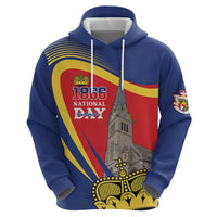 Liechtenstein National Day 1866 Hoodie Gold Crown Vaduz Cathedral