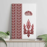 Ukraine Vyshyvanka Pattern Canvas Wall Art Ukrainian Trident