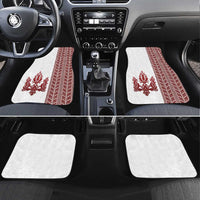 Ukraine Vyshyvanka Pattern Car Mats Ukrainian Trident