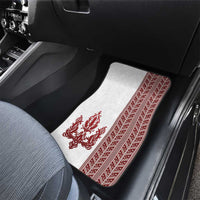 Ukraine Vyshyvanka Pattern Car Mats Ukrainian Trident