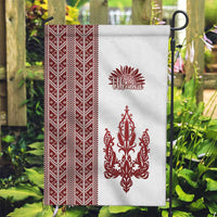Ukraine Vyshyvanka Pattern Garden Flag Ukrainian Trident