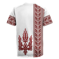 Ukraine Vyshyvanka Pattern Rugby Jersey Ukrainian Trident