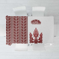 Ukraine Vyshyvanka Pattern Tablecloth Ukrainian Trident