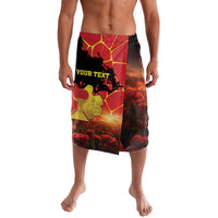 Personalized Macedonia Republic Day Lavalava Ilinden Monument Red Poppy - Wonder Print Shop