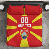 Custom Macedonia Bedding Set Flag Style - Wonder Print Shop