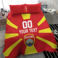 Custom Macedonia Bedding Set Flag Style - Wonder Print Shop