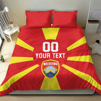 Custom Macedonia Bedding Set Flag Style - Wonder Print Shop