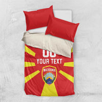 Custom Macedonia Bedding Set Flag Style - Wonder Print Shop