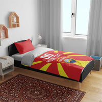 Custom Macedonia Bedding Set Flag Style - Wonder Print Shop