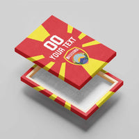 Custom Macedonia Canvas Wall Art Flag Style - Wonder Print Shop