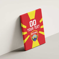 Custom Macedonia Canvas Wall Art Flag Style - Wonder Print Shop