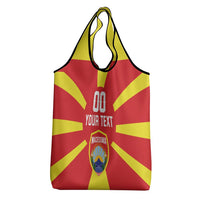 Custom Macedonia Grocery Bag Flag Style - Wonder Print Shop
