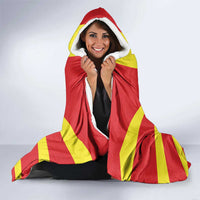 Custom Macedonia Hooded Blanket Flag Style - Wonder Print Shop